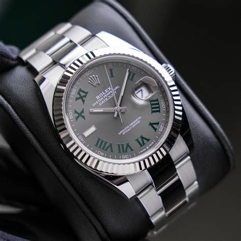 rolex wimbledon datejust 41 price|rolex datejust 41 for sale.